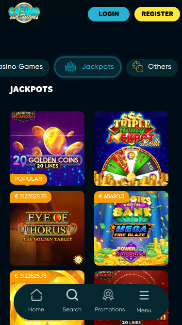 Casino And Friends Mobile Jackpot