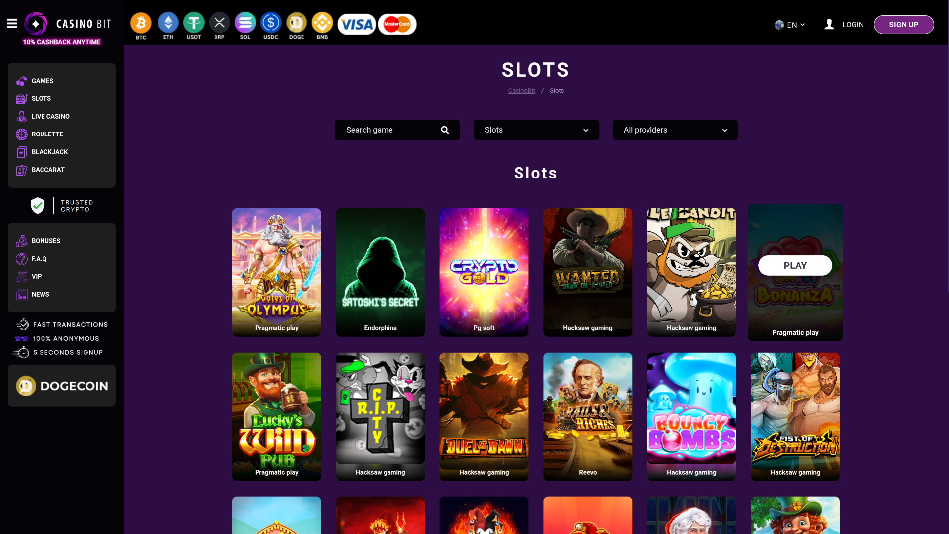 Casino Bit Desktop Games