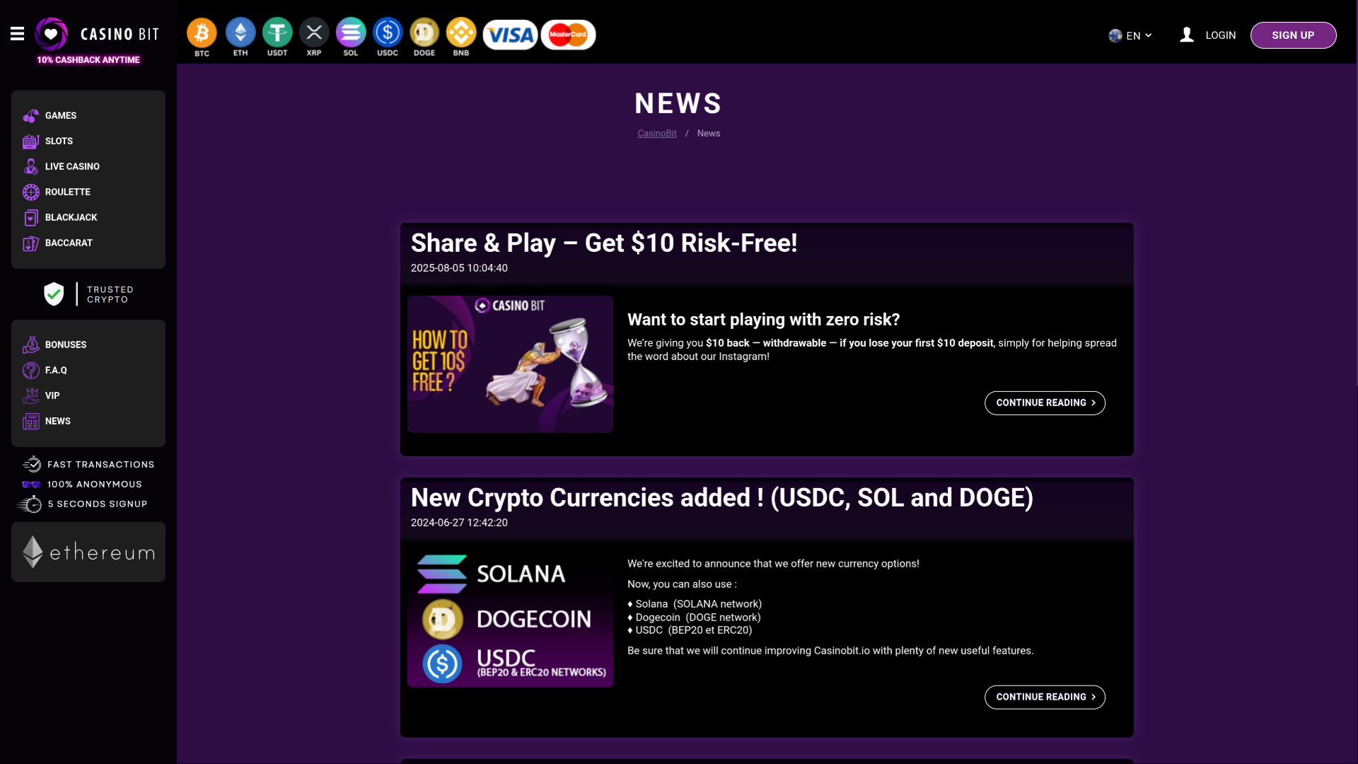 Casino Bit Desktop News