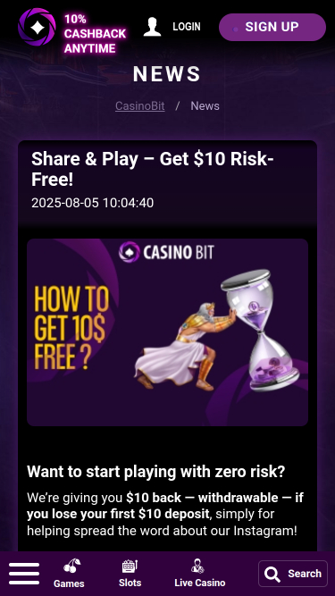 Casino Bit Mobile News