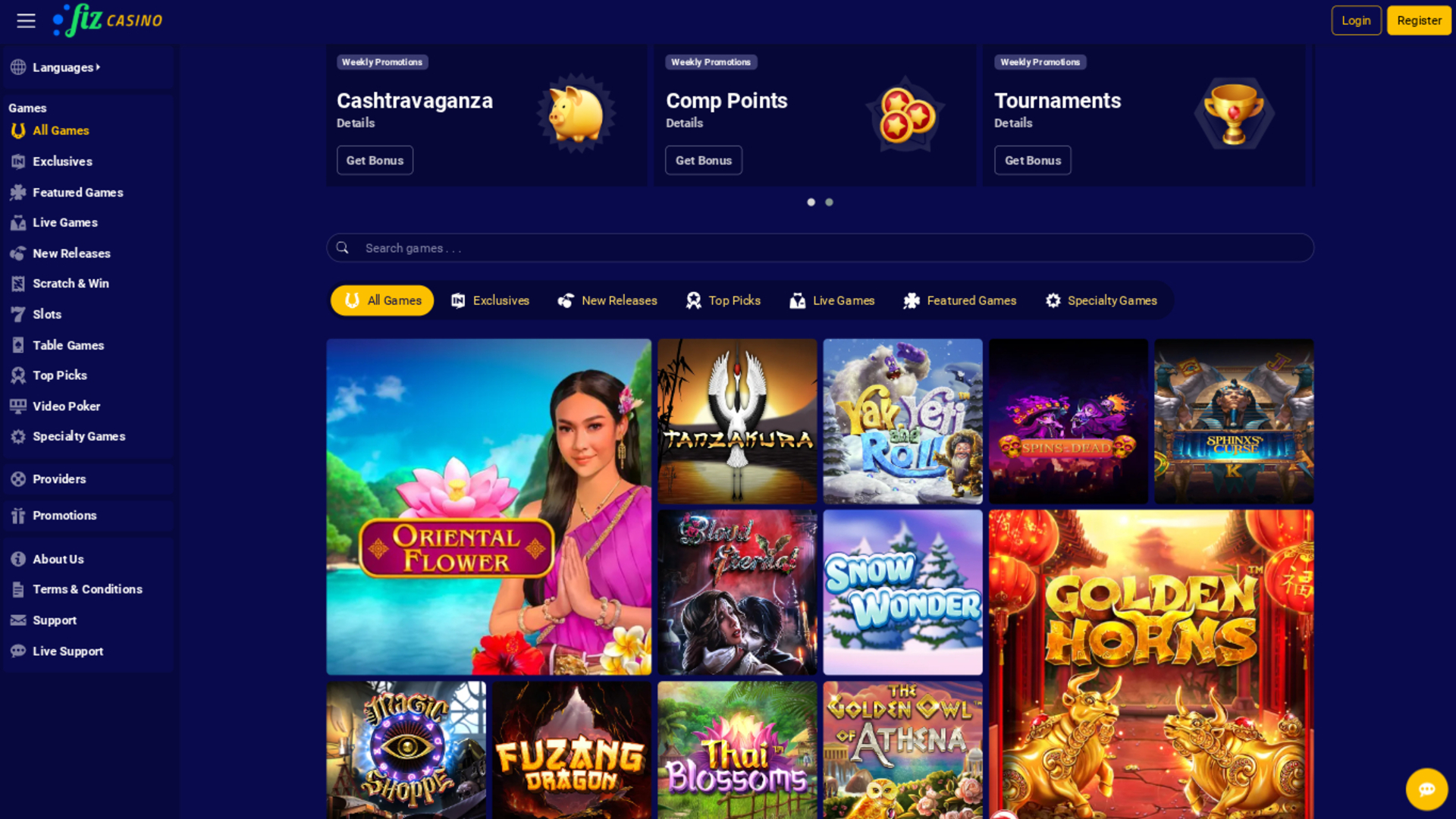Casino Fiz Desktop Games