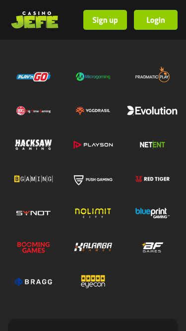 Casino JEFE Mobile Game Developers
