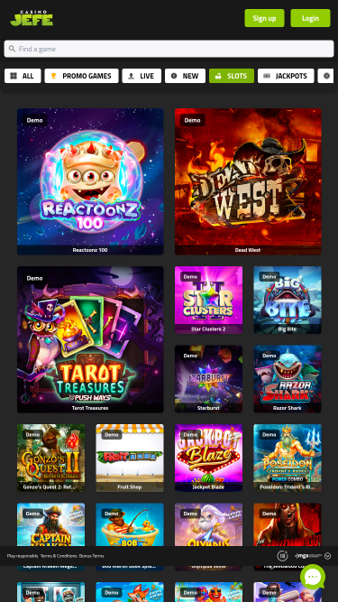 Casino JEFE Mobile Games