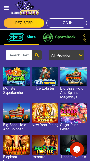 Casino Purple Mobile Games