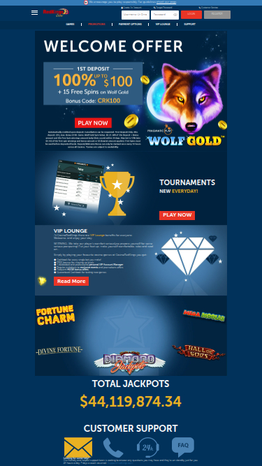 Casino RedKings Mobile Promotions