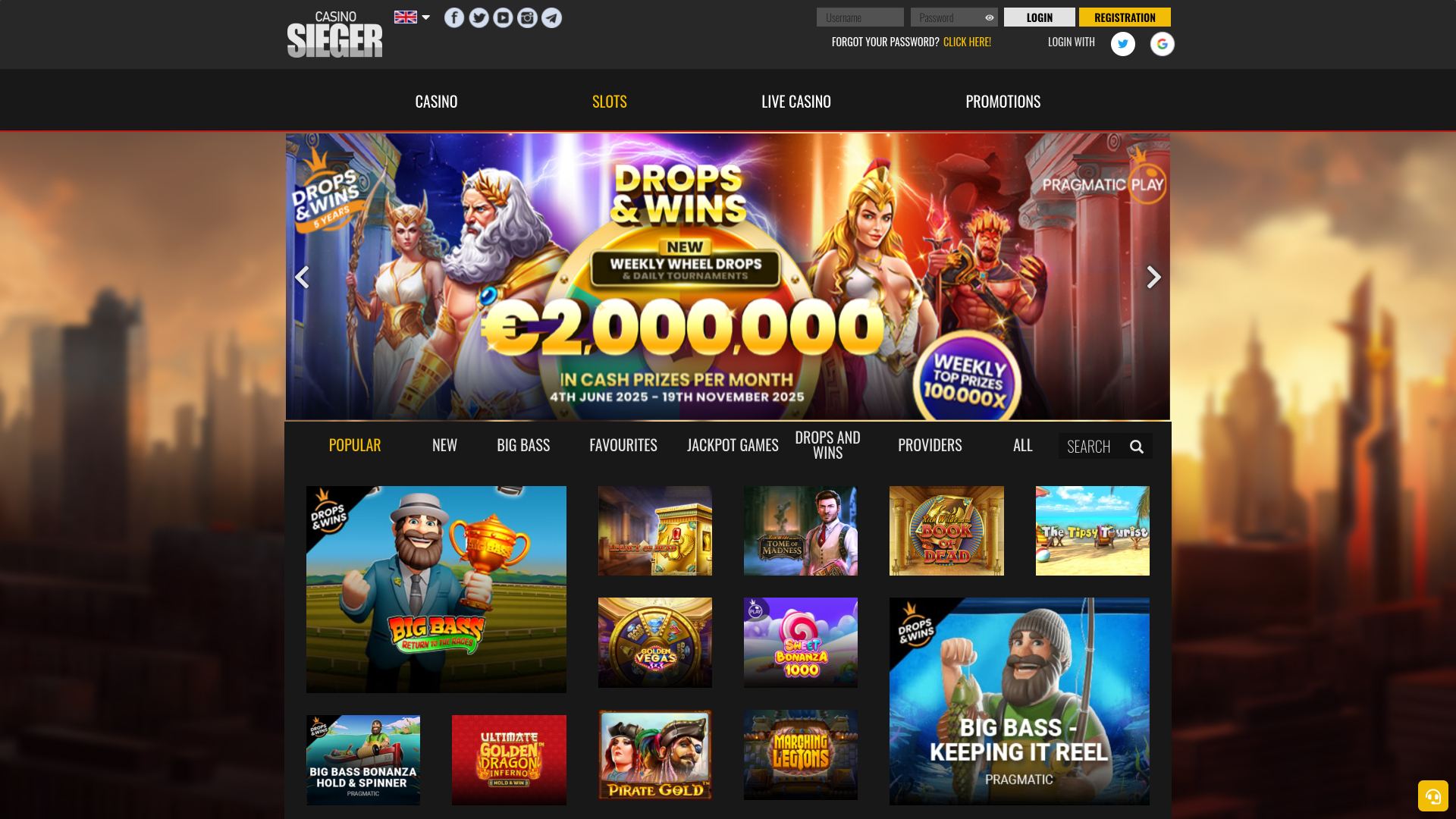 Casino Sieger Desktop Games