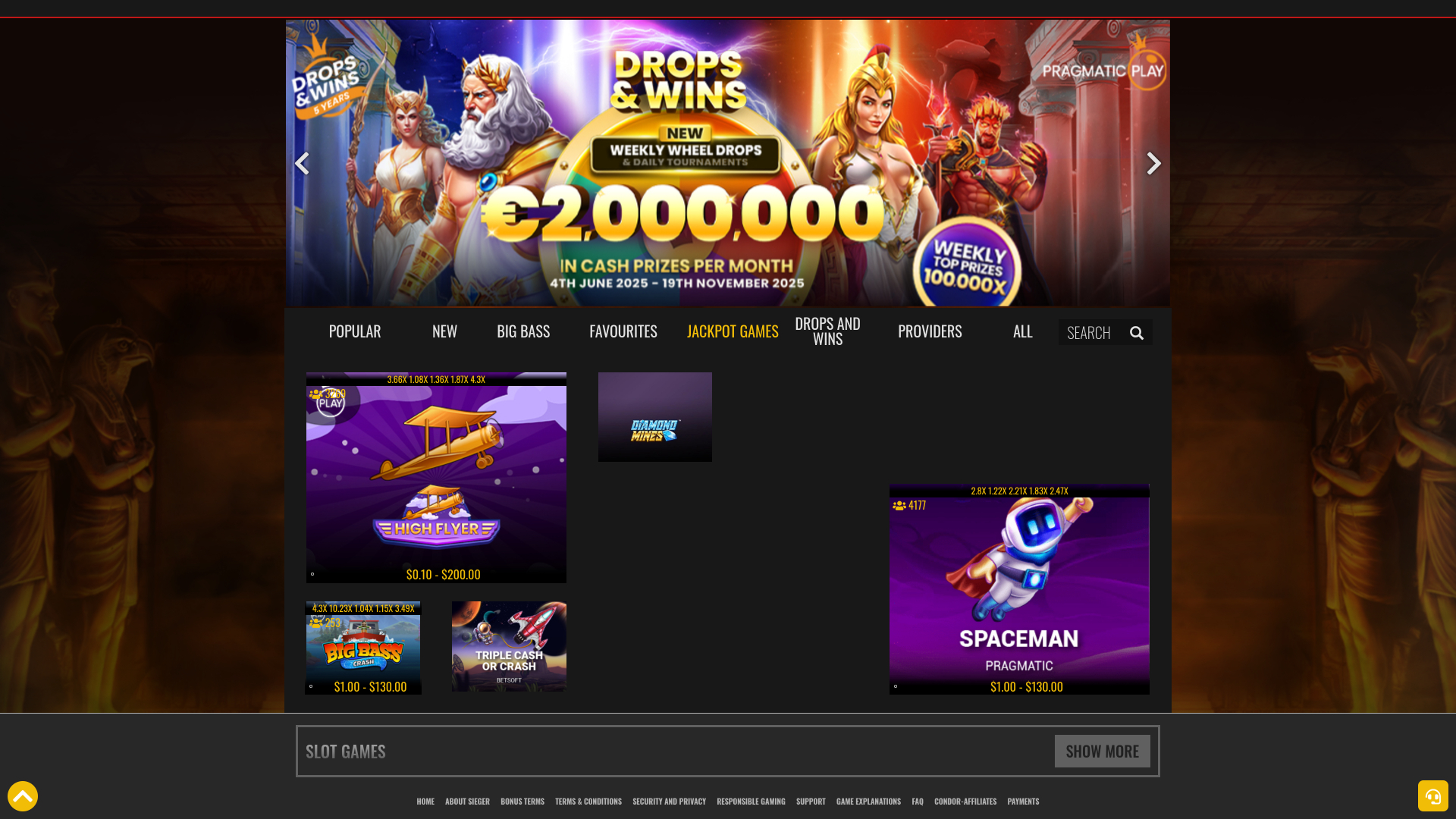 Casino Sieger Desktop Jackpot