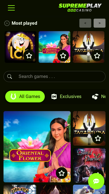 Casino Supreme Play Mobile Games