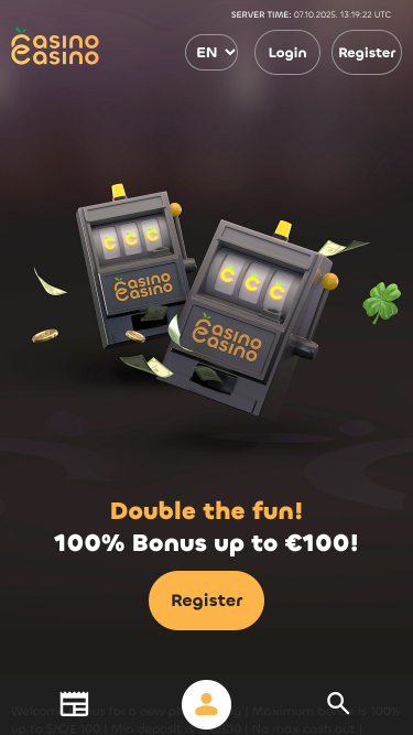 CasinoCasino Mobile Homepage