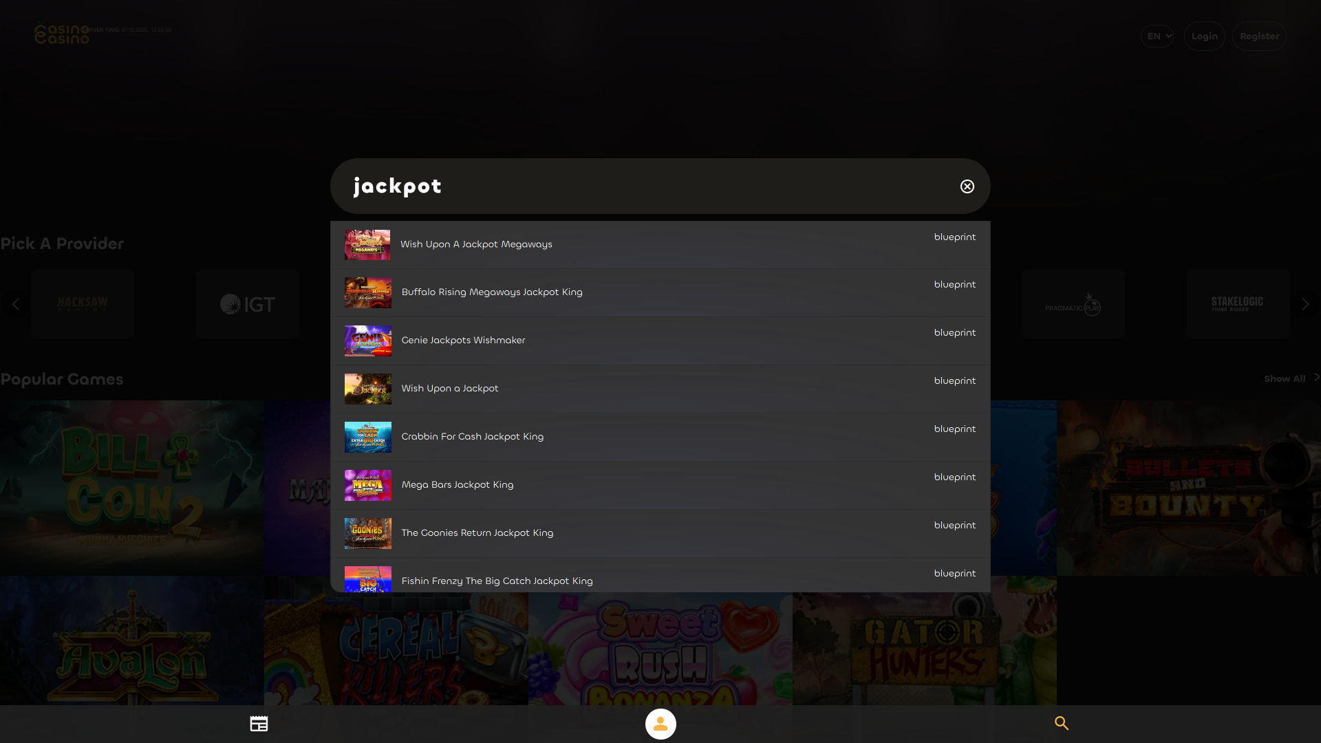 CasinoCasino Desktop Jackpot
