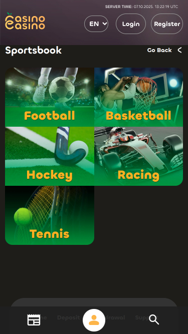 CasinoCasino Mobile Sportsbook
