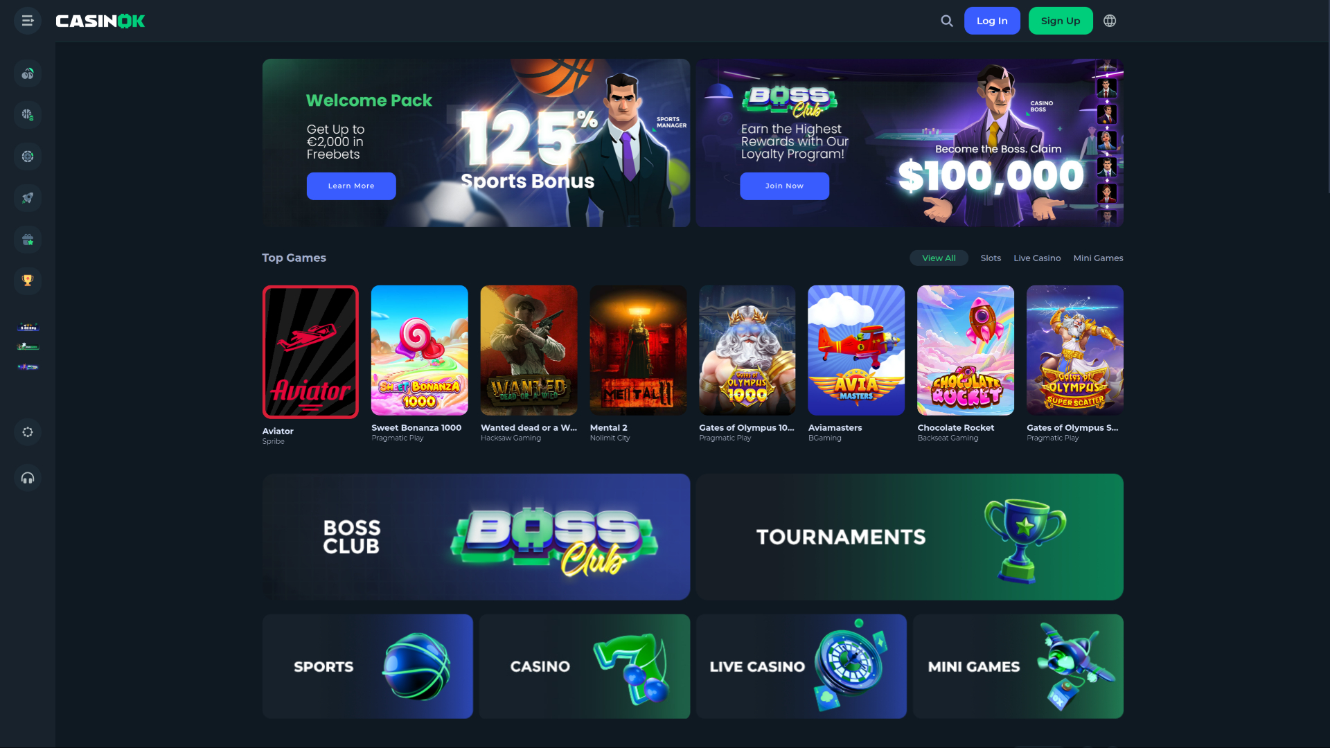 CasinOK Homepage