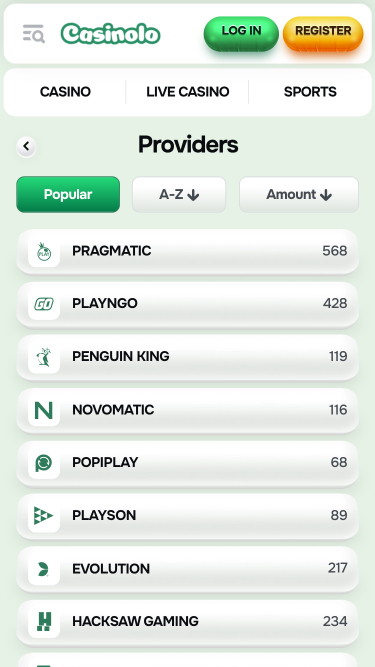 Casinolo Casino Mobile Game Developers