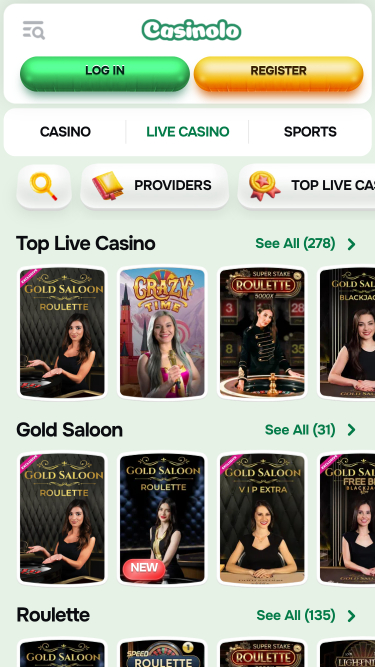 Casinolo Casino Mobile Live Dealer