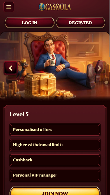 Casoola Casino VIP Program