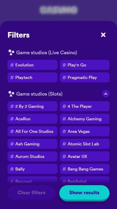 Casumo Casino Mobile Game Developers Image