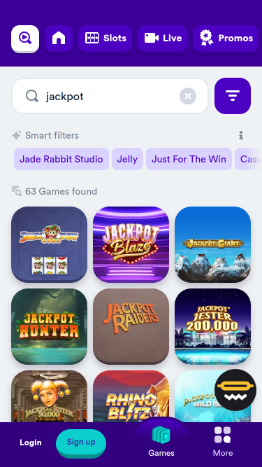 Casumo Casino Mobil Jackpot