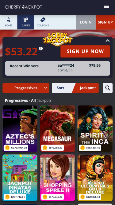 Cherry Jackpot Casino game developers mobile