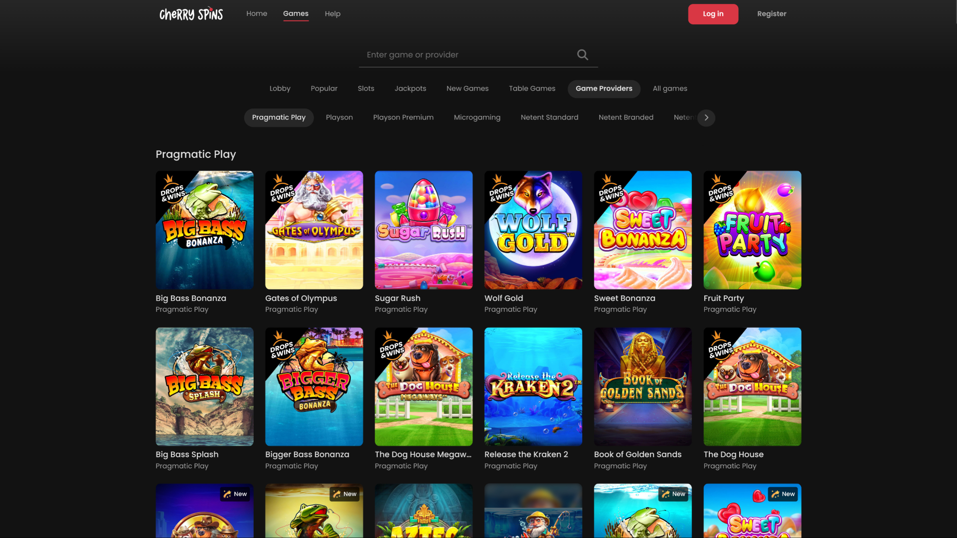 Cherry Spins game developers desktop