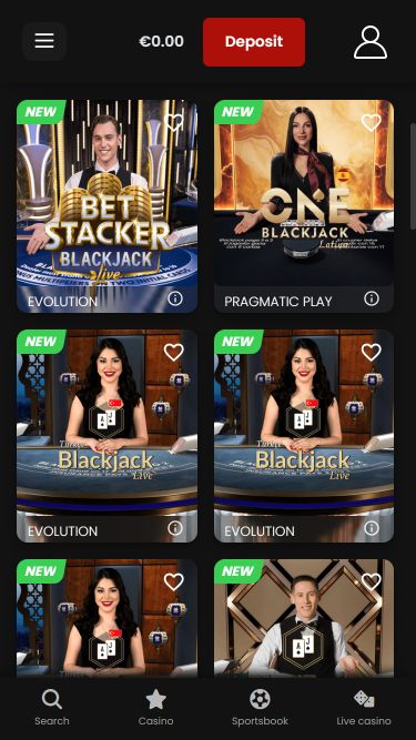 Chipstars.bet Mobile Live Dealer
