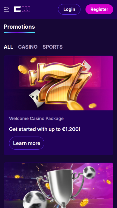 CipherWins Casino Mobile Promotions