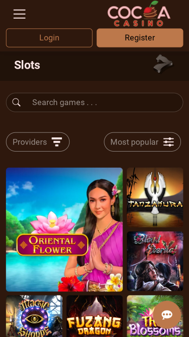 Cocoa Casino Games Mobile
