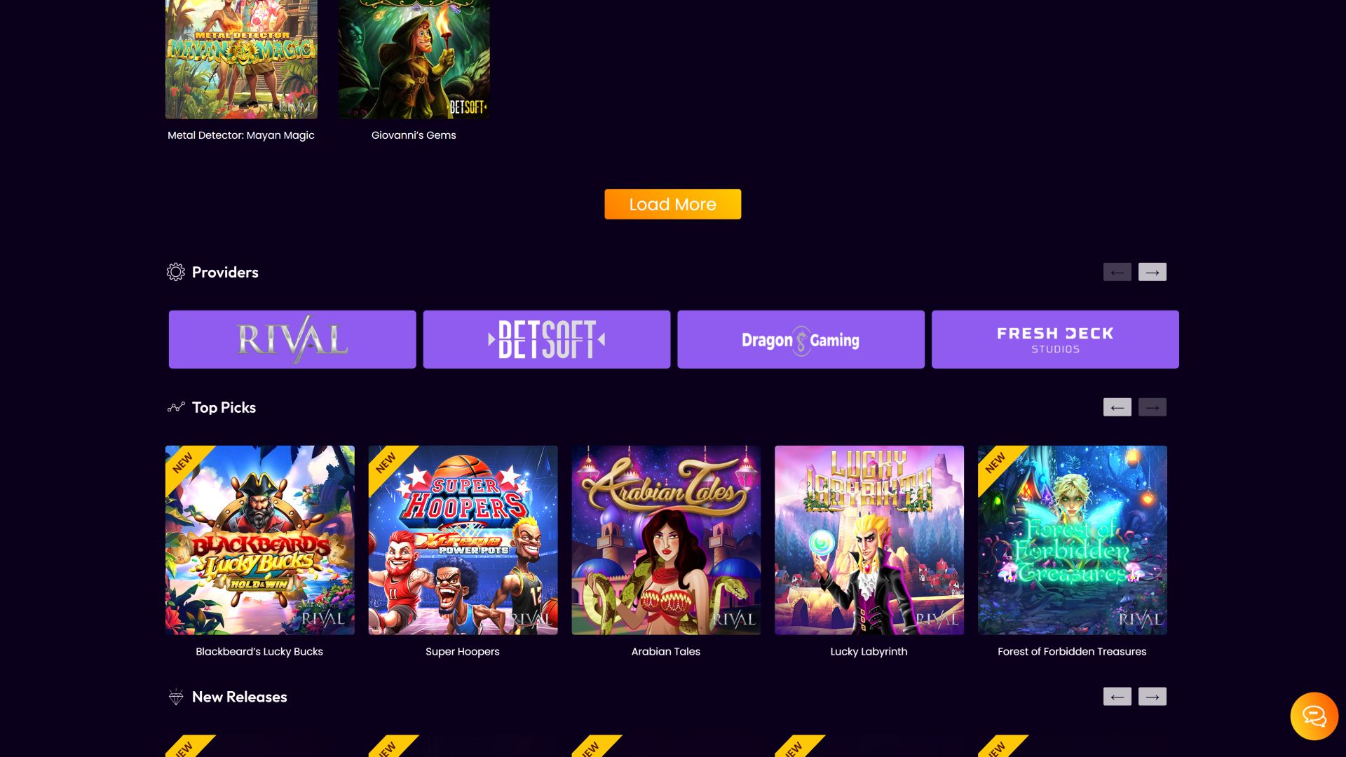 CoinBets777 Casino Desktop Game Developers