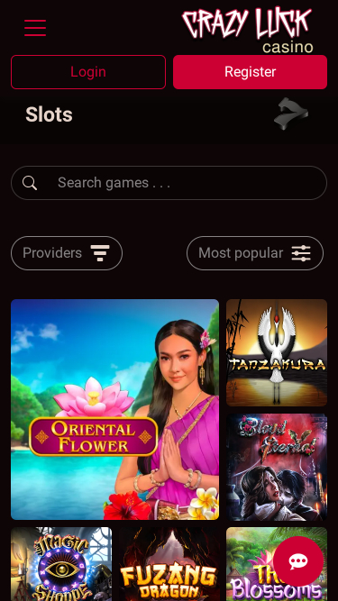 Crazy Luck Casino Games Mobile