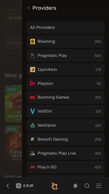 Crowngold Casino Game Developers Mobile