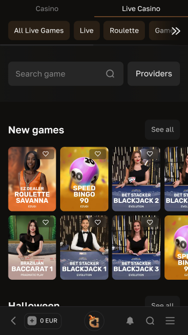 Crowngold Casino Live Dealer Mobile