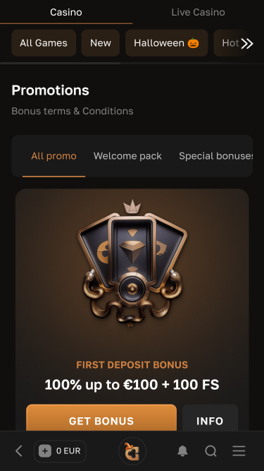 Crowngold Casino Promotions Mobile