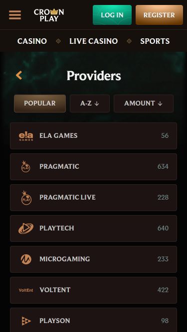 Crownplay Casino Mobile Game Developers