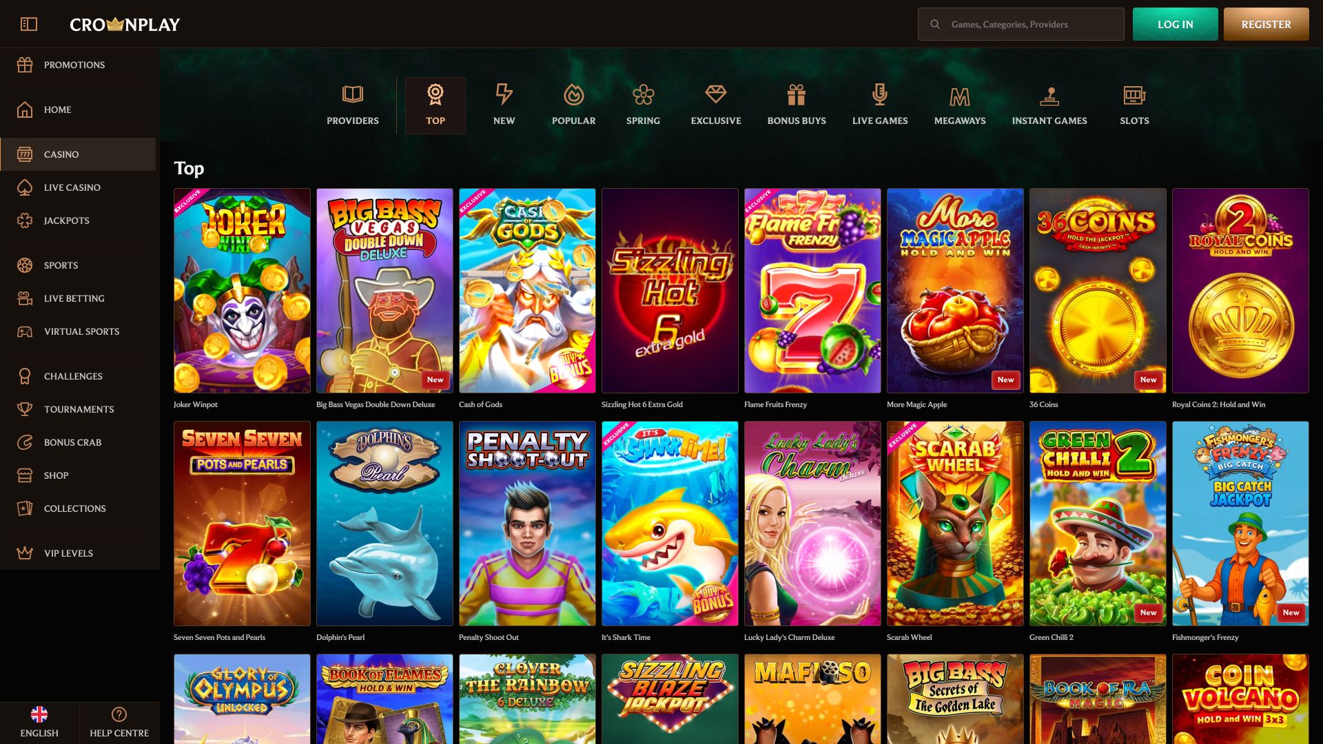 Crownplay Casino Desktop Games