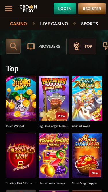 Crownplay Casino Mobile Games