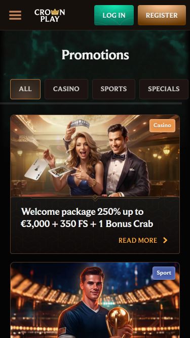 Crownplay Casino Mobile Promotions
