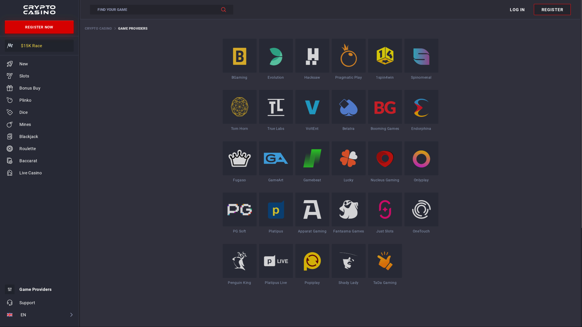 CryptoCasino Game Developers