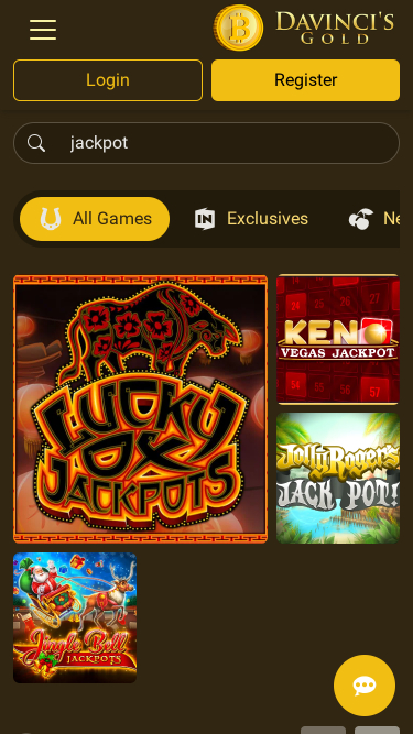 DaVinci’s Gold Casino Jackpot Mobile