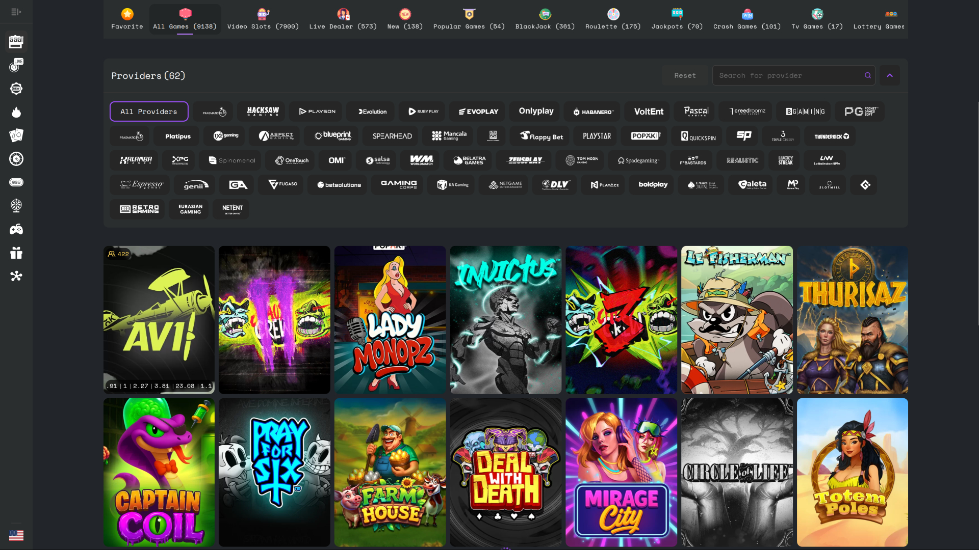 Decawin Casino Game Developers