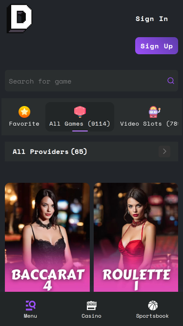 Decawin Casino Live Dealer