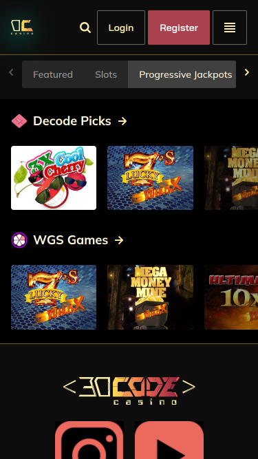 Decode Casino Jackpot Mobile