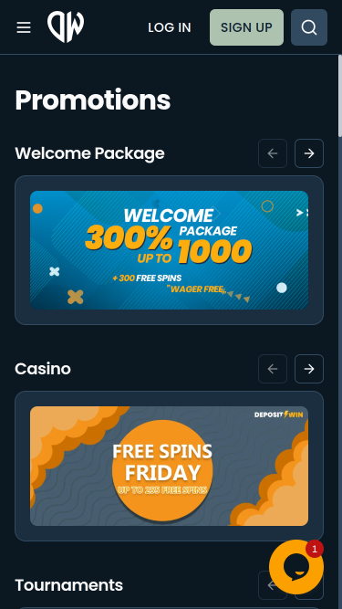 DepositWin Casino Mobile Promotions
