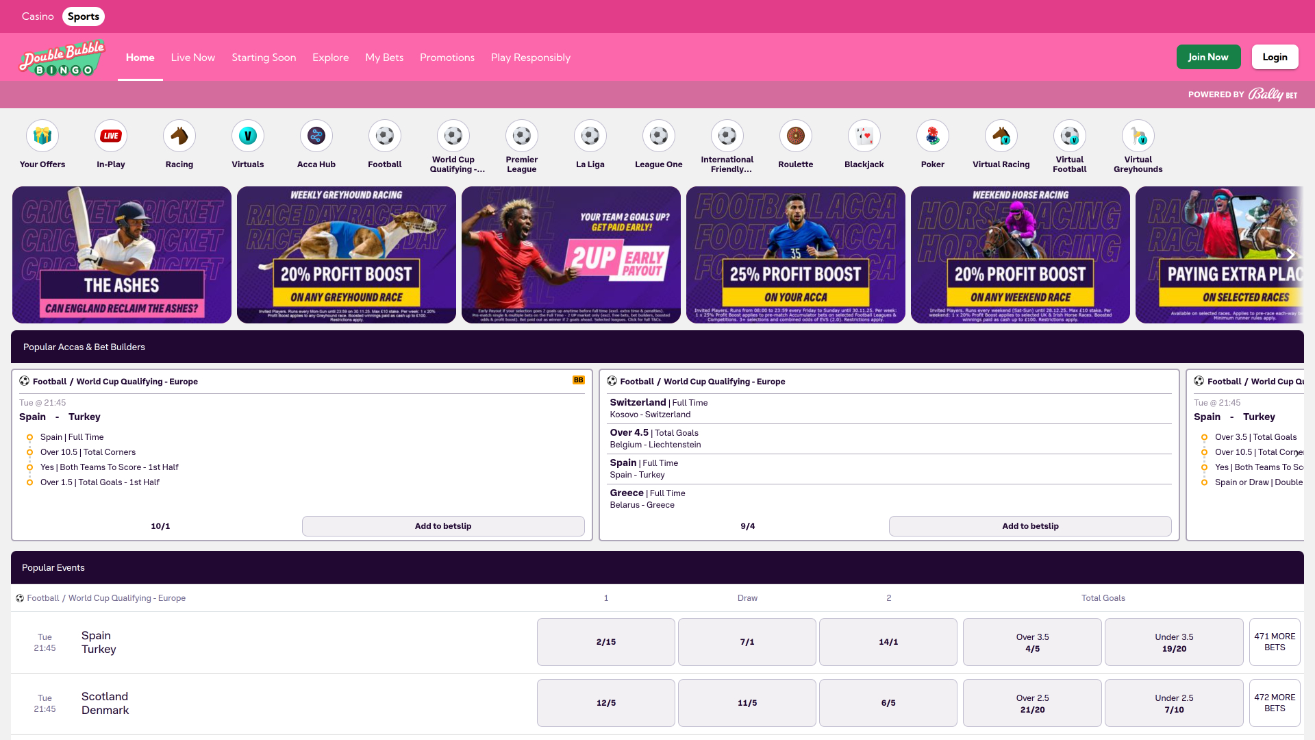 Double Bubble Bingo Desktop Sports
