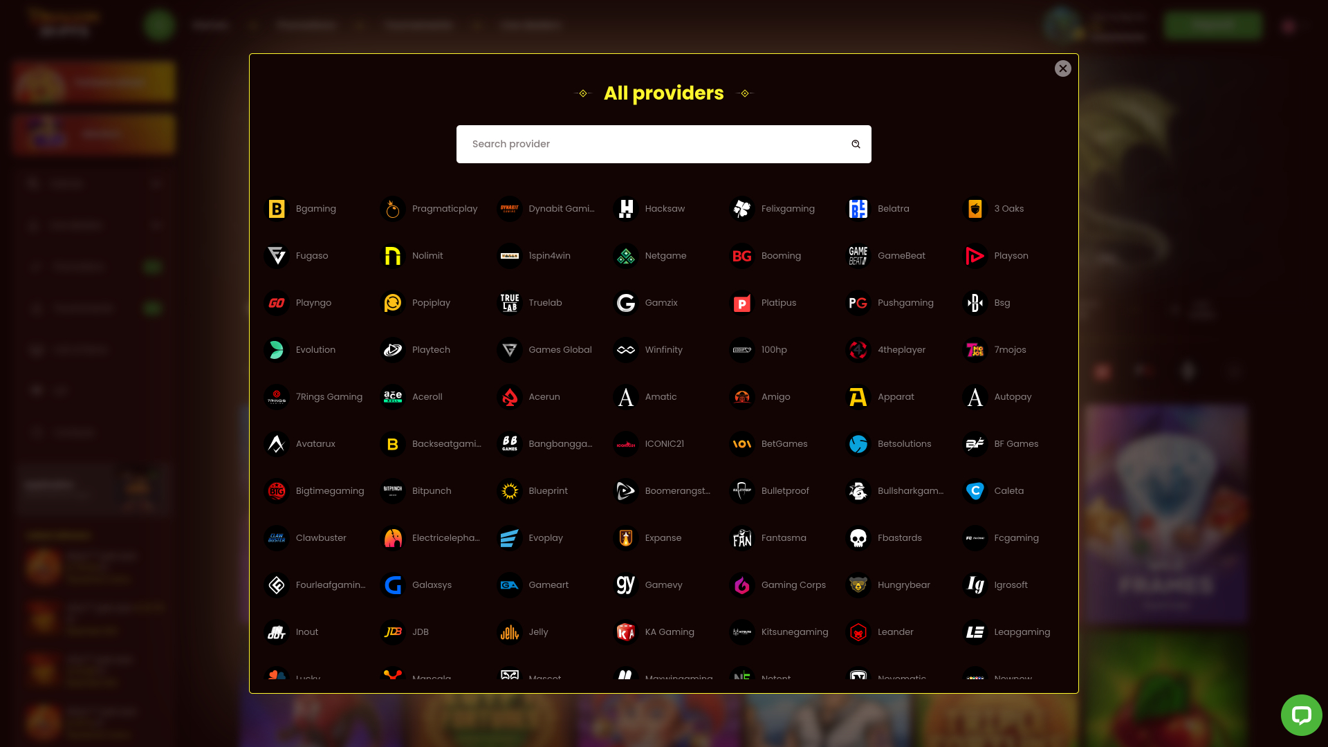 Dragonslots Casino Game Developers Desktop