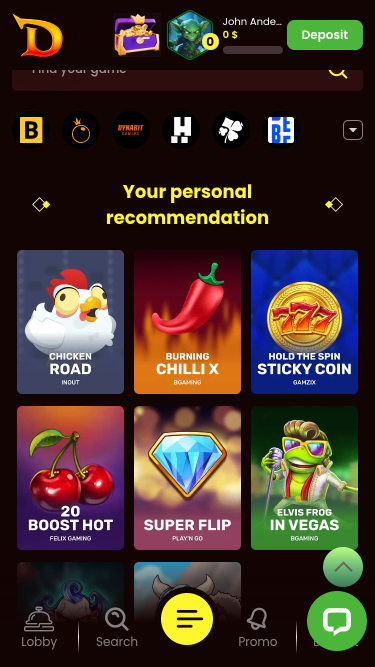 Dragonslots Casino Games Mobile