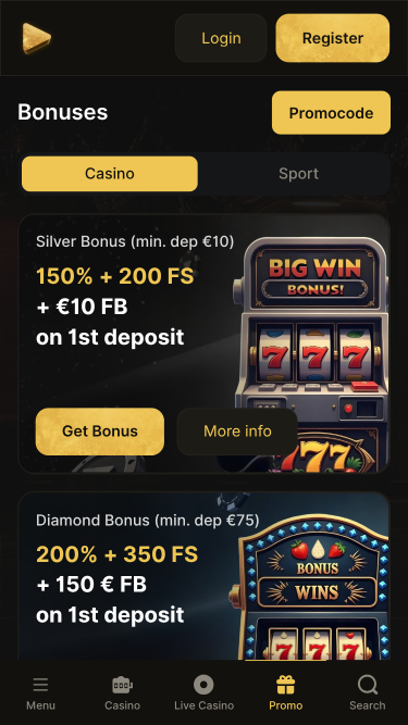 Dreamplay Casino Promotions Mobile