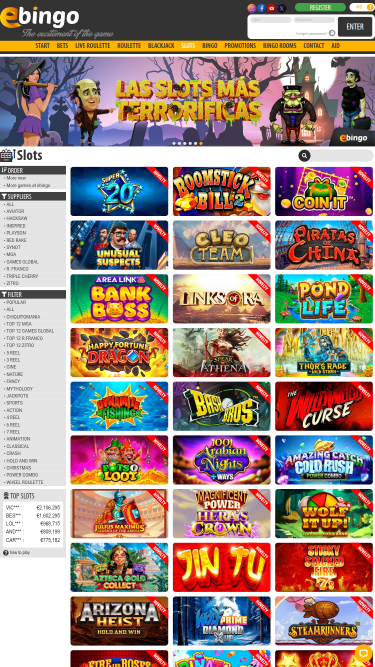 Ebingo Games Mobile