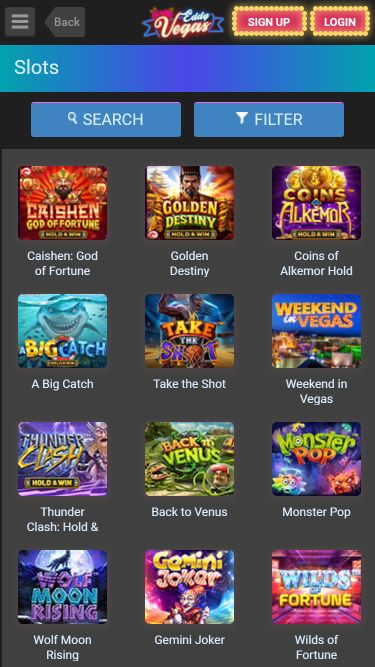 Eddy Vegas Mobile Image Games