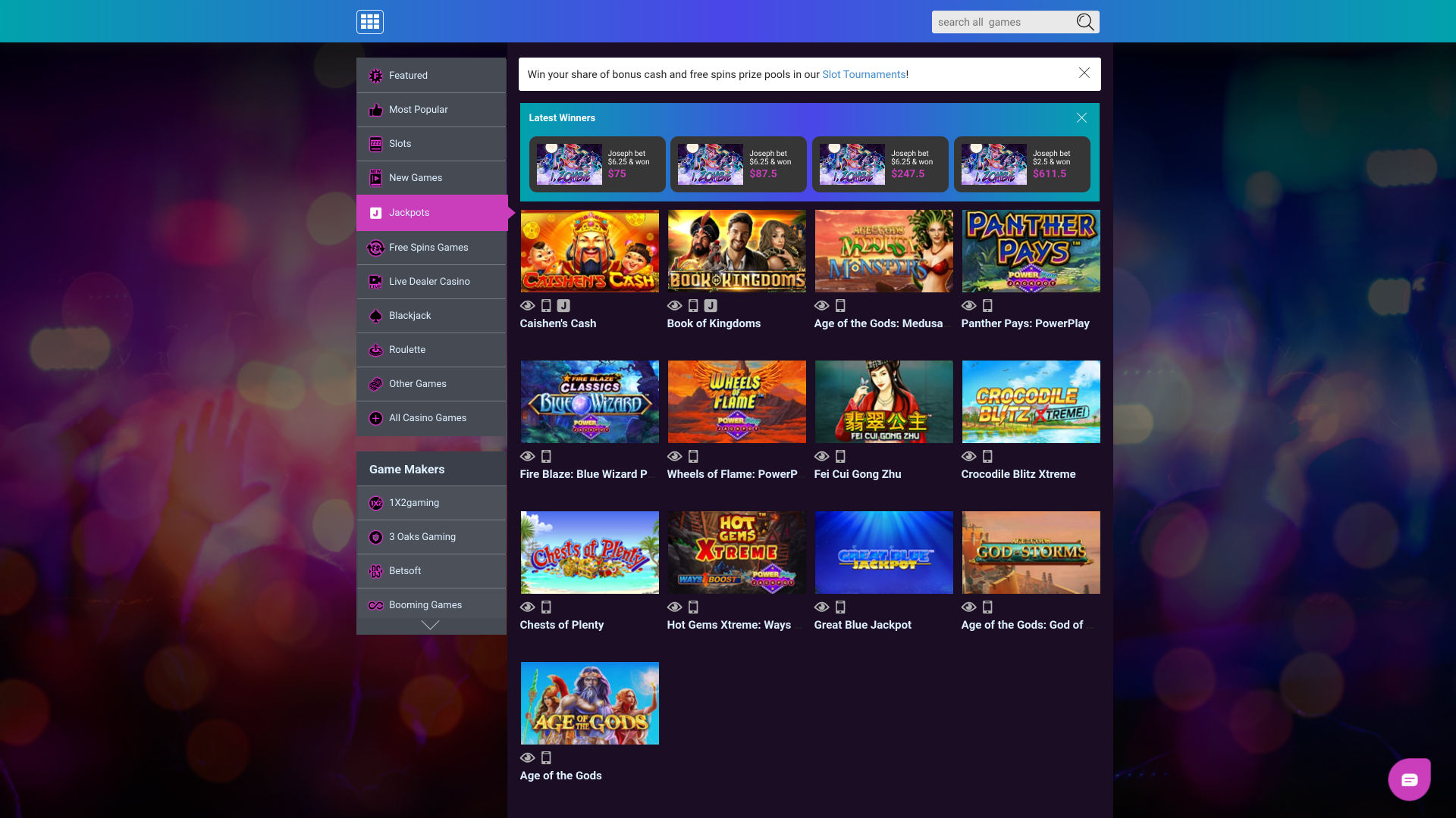 Eddy Vegas Desktop Jackpot