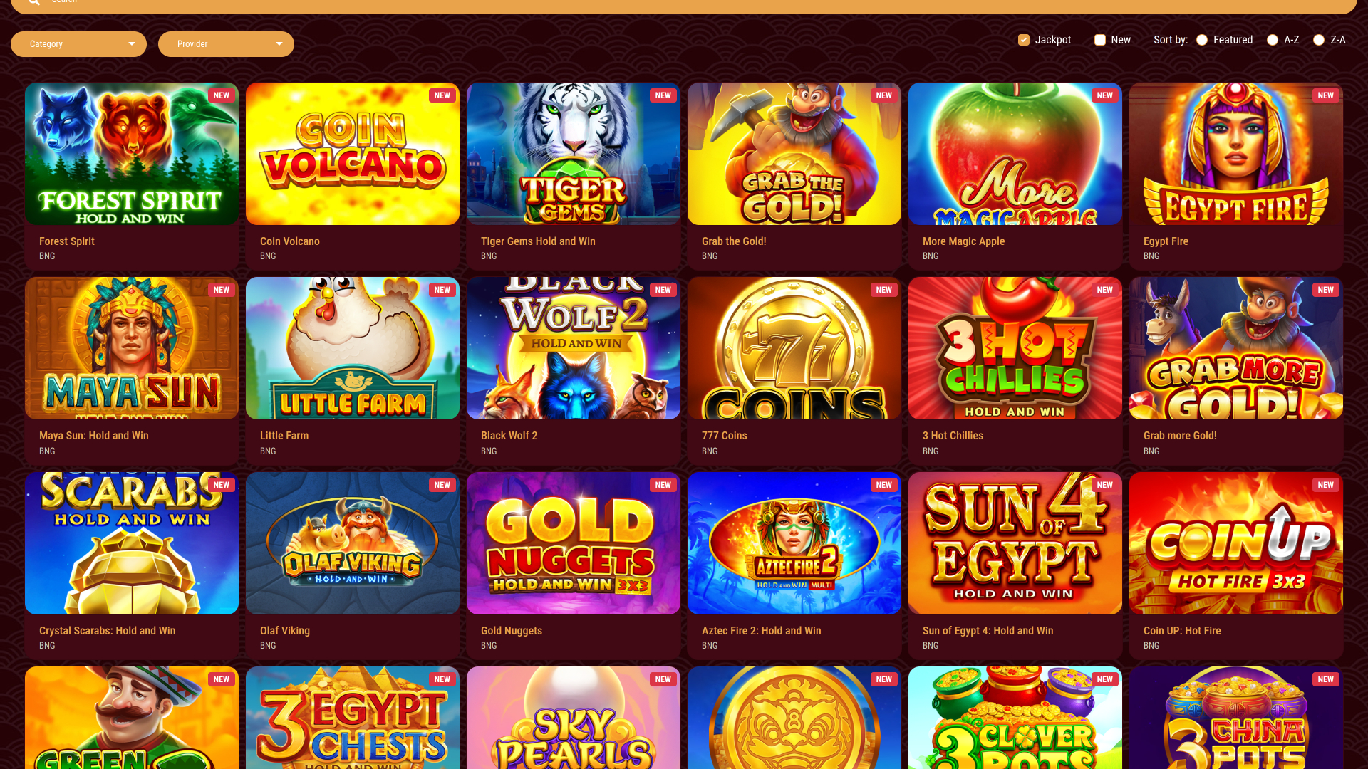 Eight Storm Casino Jackpot Desktop