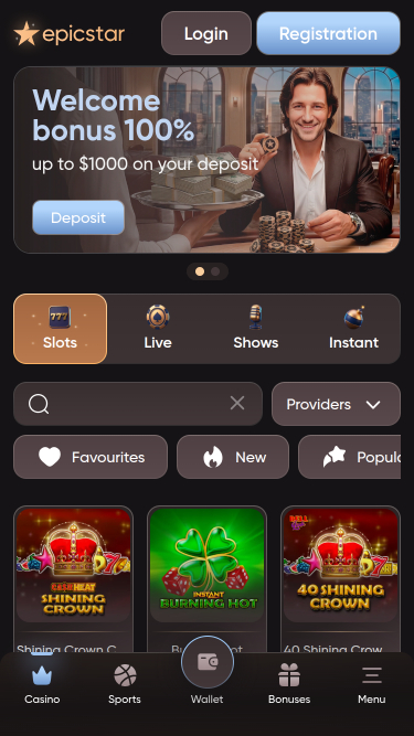 Epicstar Casino Mobile Jackpot